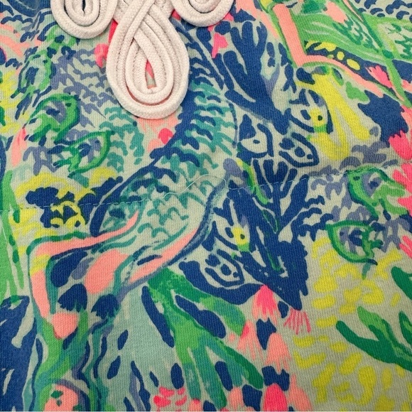 Lilly Pulitzer Mermaid’s Cove Popover Pullover Size XL FLAW - Picture 4 of 7